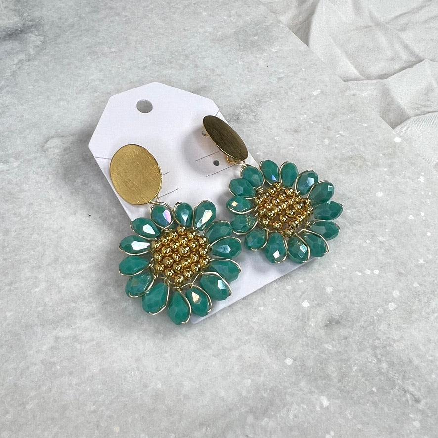 Empire Blue' Butterfly Earrings