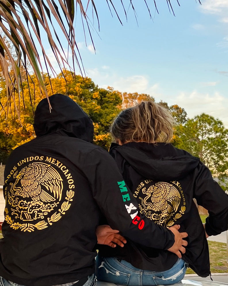 MEXICO UNISEX WINDBREAKER FULL-ZIP JACKET