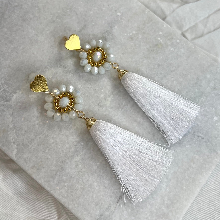 Botón de Oro Earrings