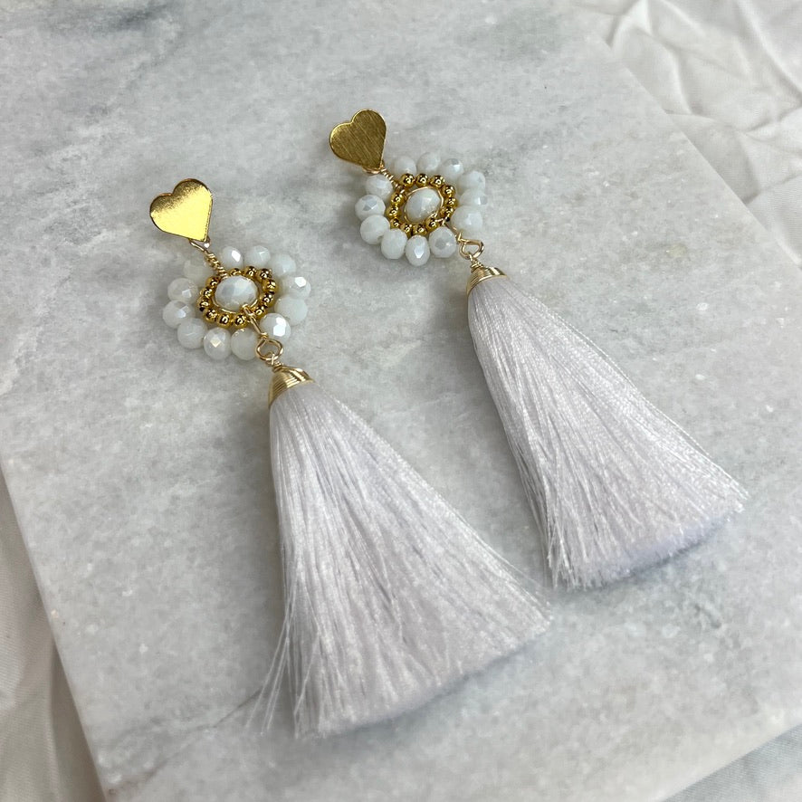 Botón de Oro Earrings
