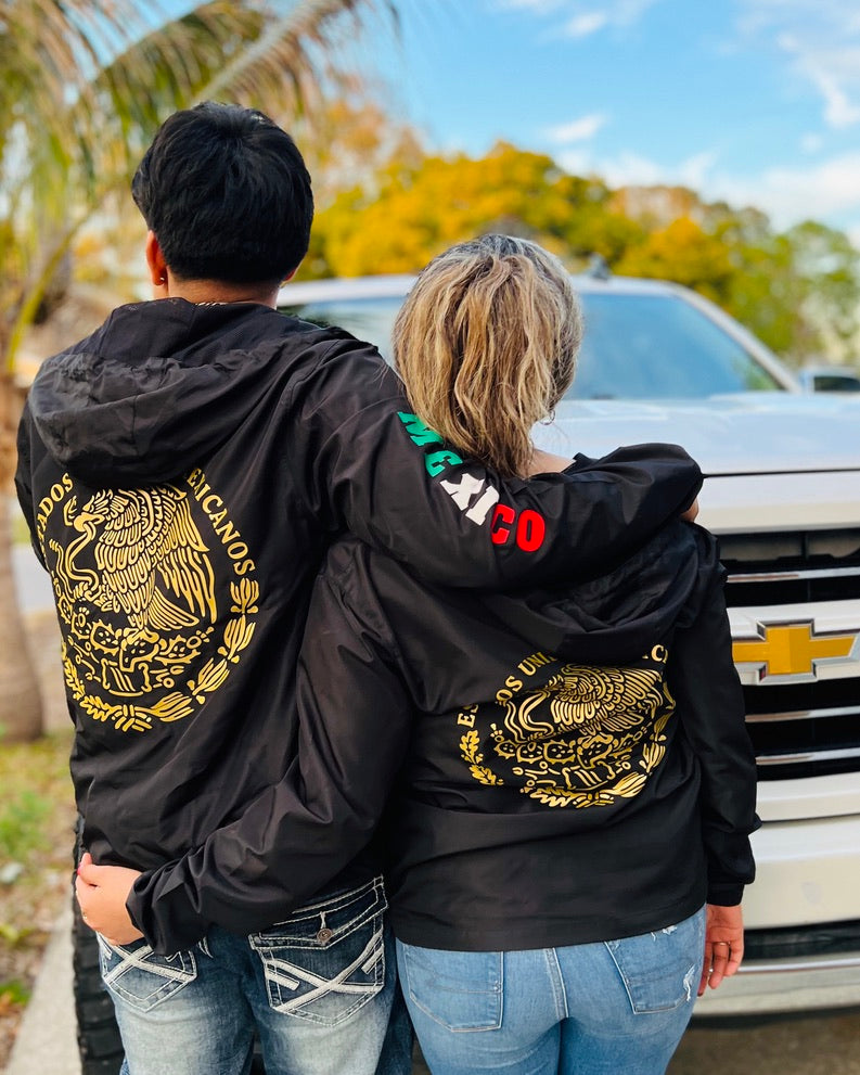 MEXICO UNISEX WINDBREAKER FULL-ZIP JACKET
