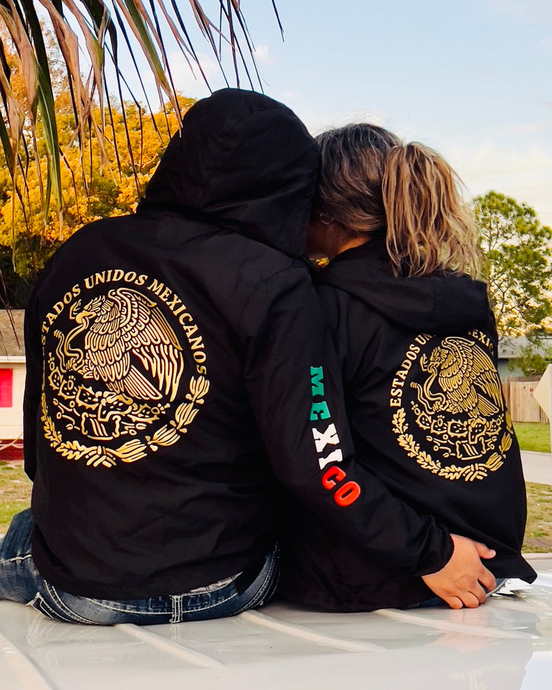 MEXICO UNISEX WINDBREAKER FULL-ZIP JACKET