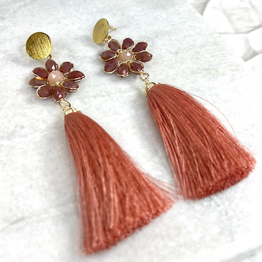 Lily of the Nile Earrings