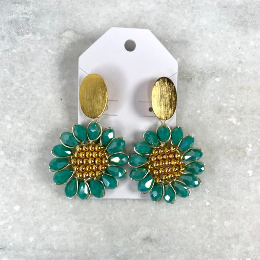 Empire Blue' Butterfly Earrings