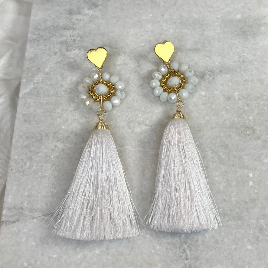 Botón de Oro Earrings