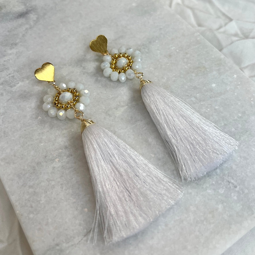 Botón de Oro Earrings