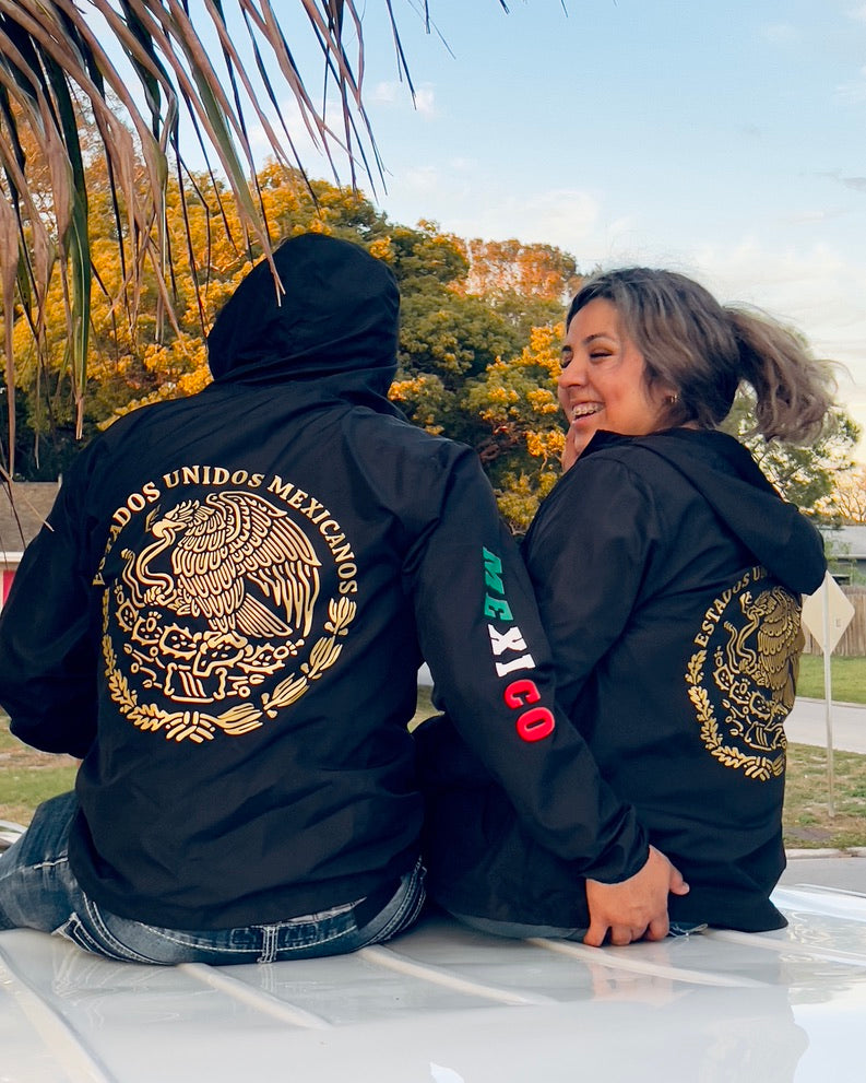 MEXICO UNISEX WINDBREAKER FULL-ZIP JACKET