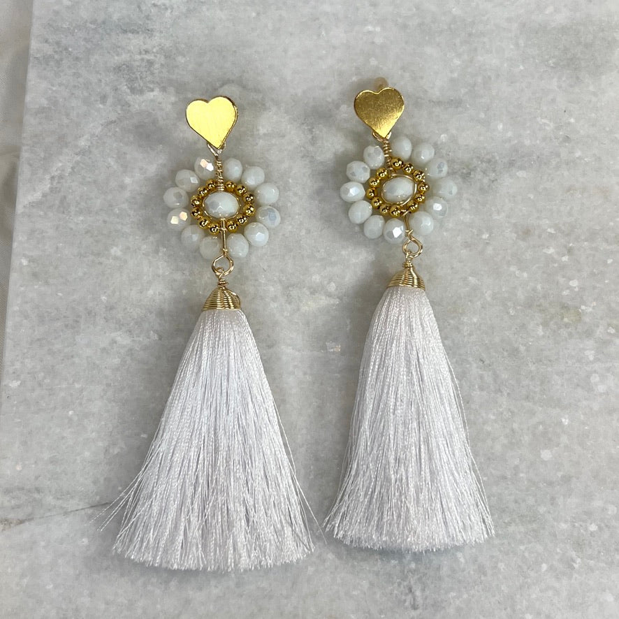 Botón de Oro Earrings