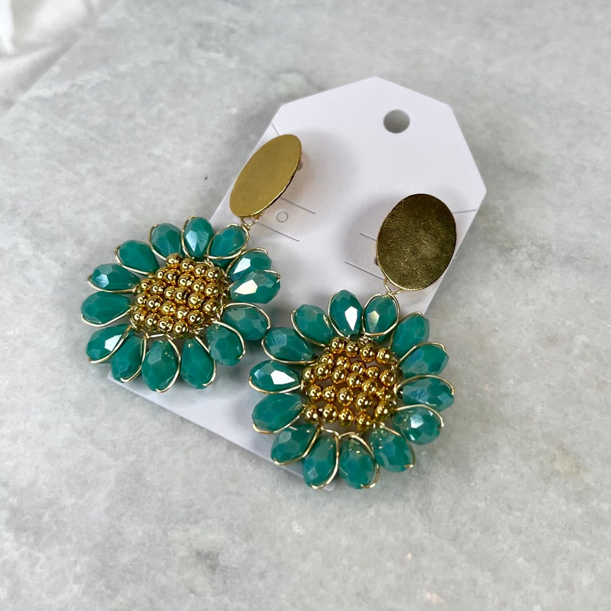 Empire Blue' Butterfly Earrings