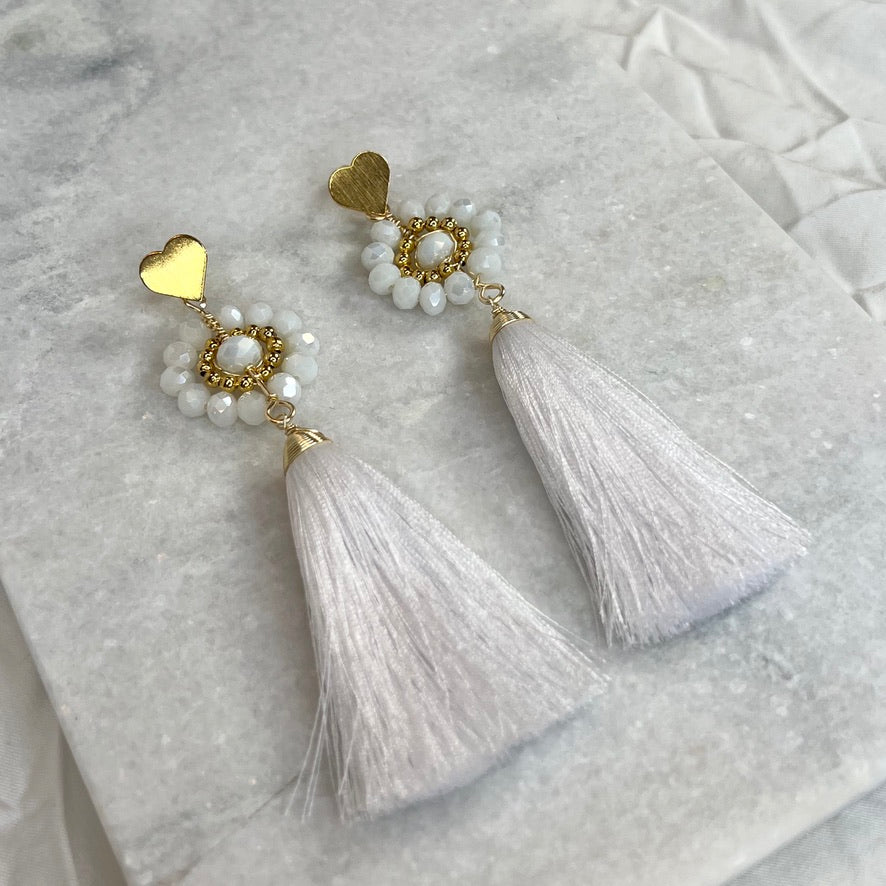 Botón de Oro Earrings