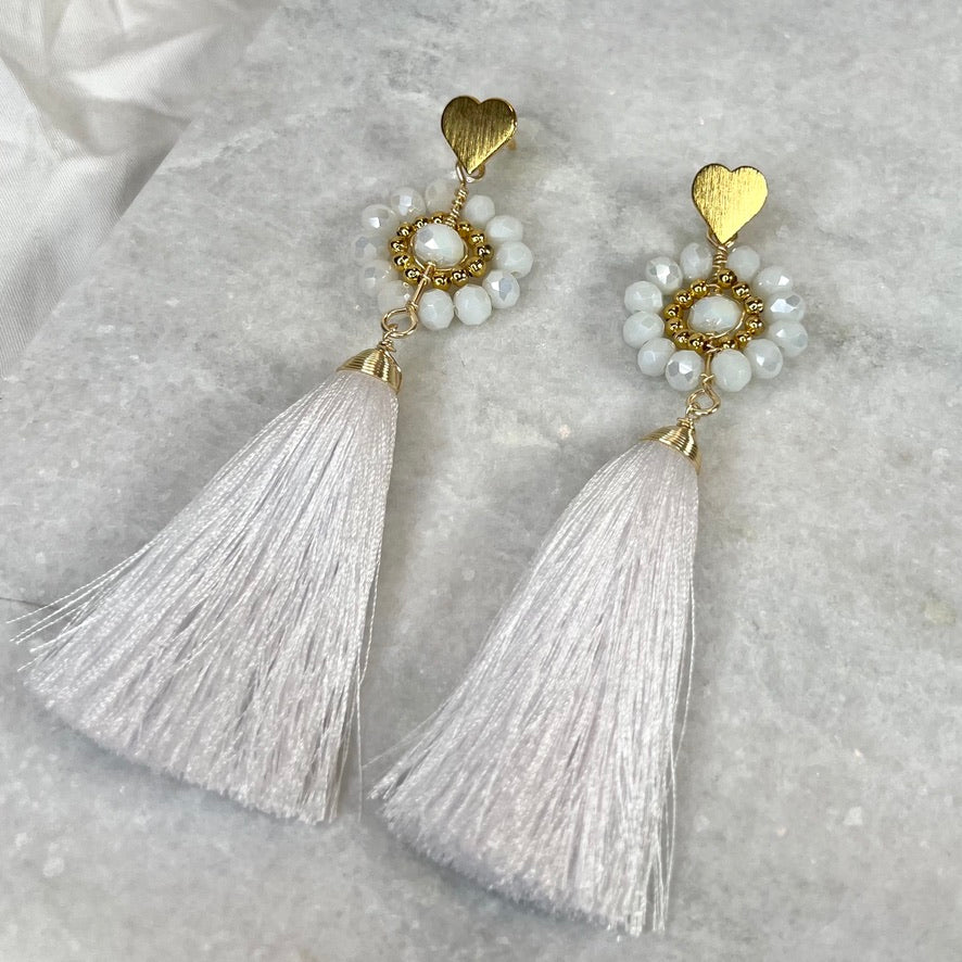 Botón de Oro Earrings