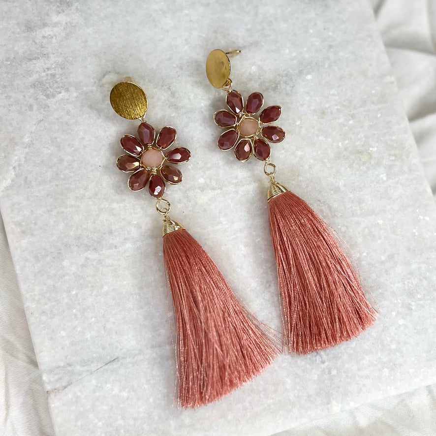 Lily of the Nile Earrings