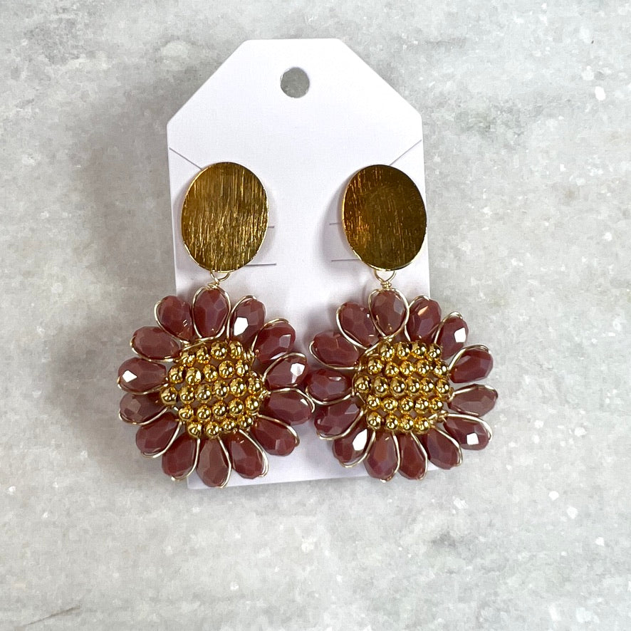 Hibiscus Earrings