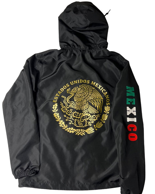 MEXICO UNISEX WINDBREAKER FULL-ZIP JACKET