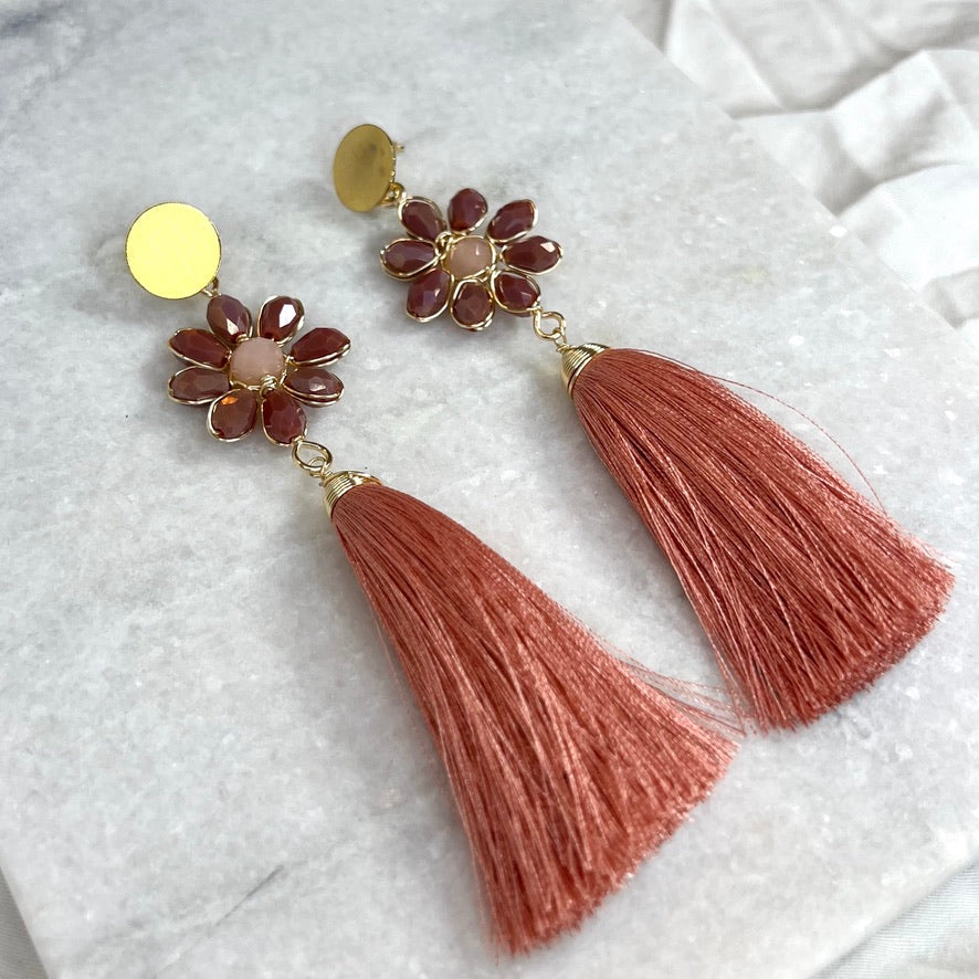 Lily of the Nile Earrings