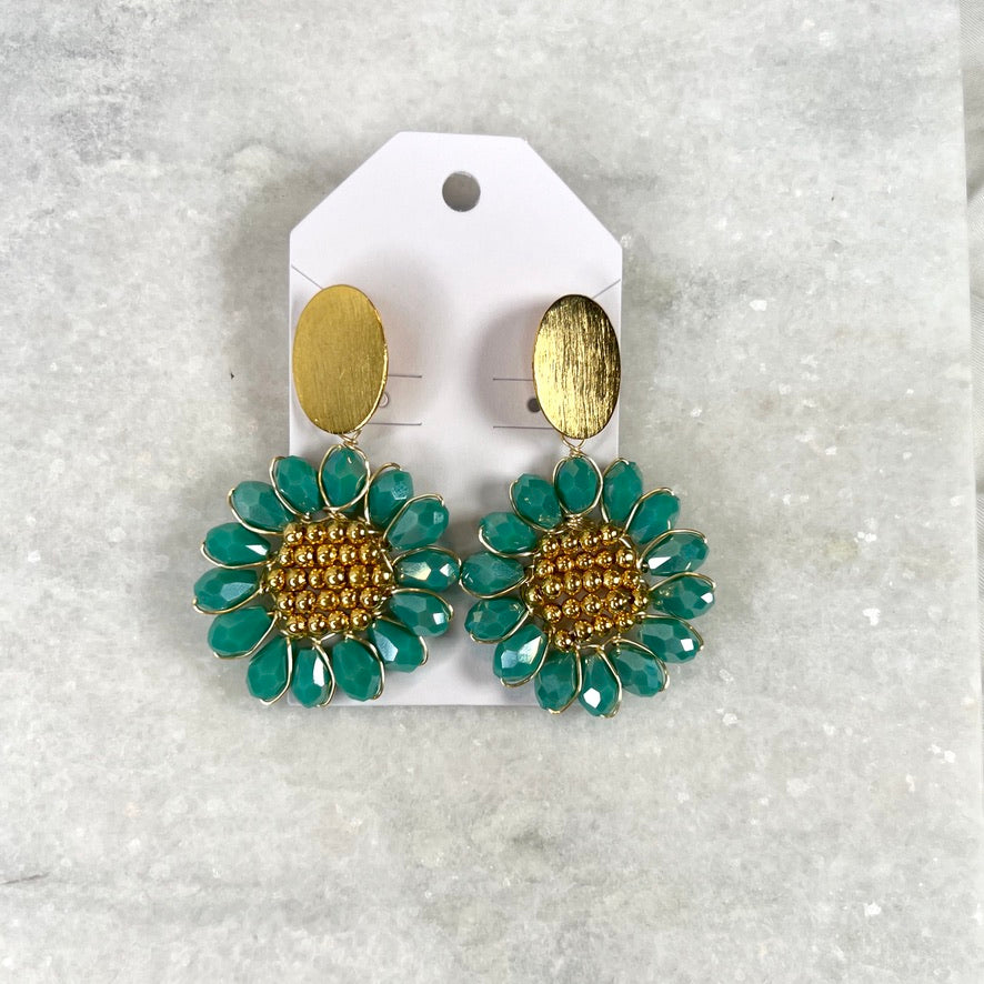 Empire Blue' Butterfly Earrings
