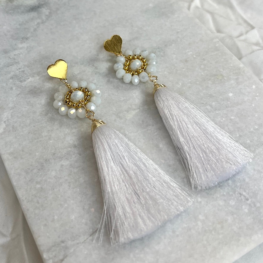 Botón de Oro Earrings