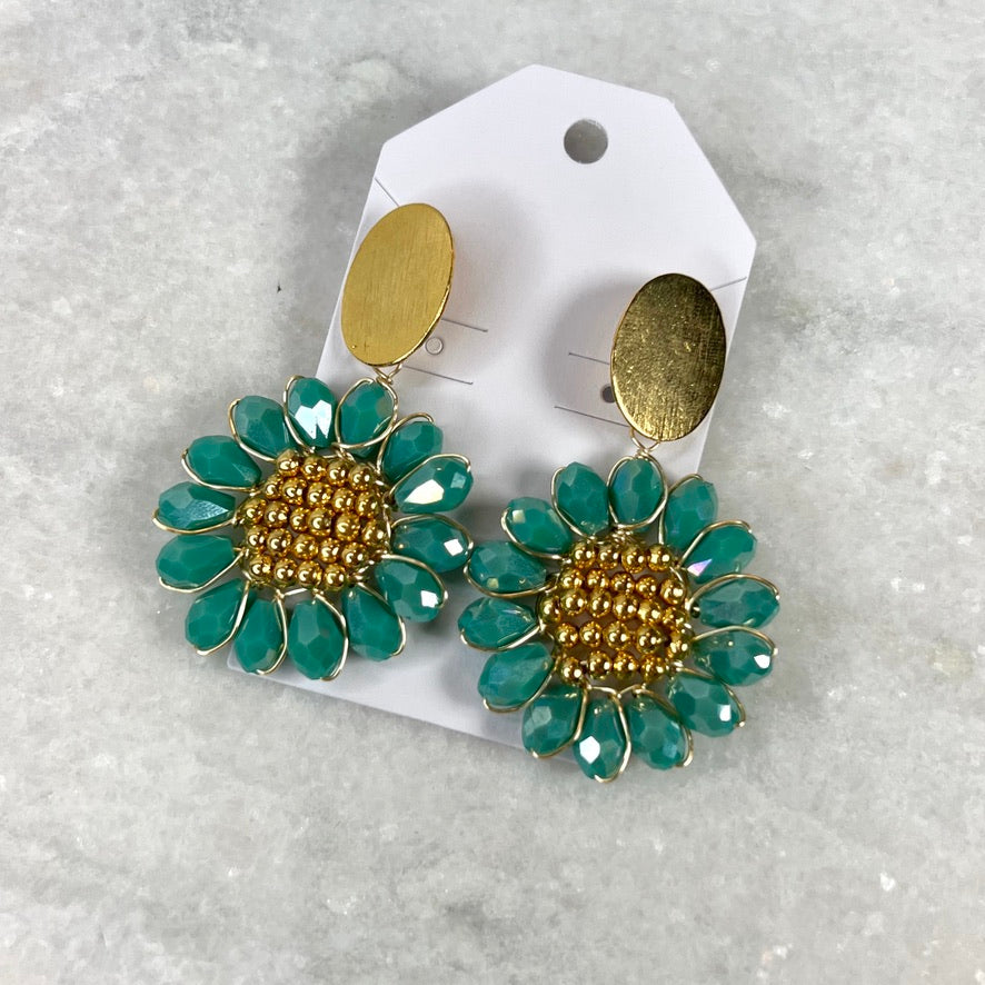 Empire Blue' Butterfly Earrings