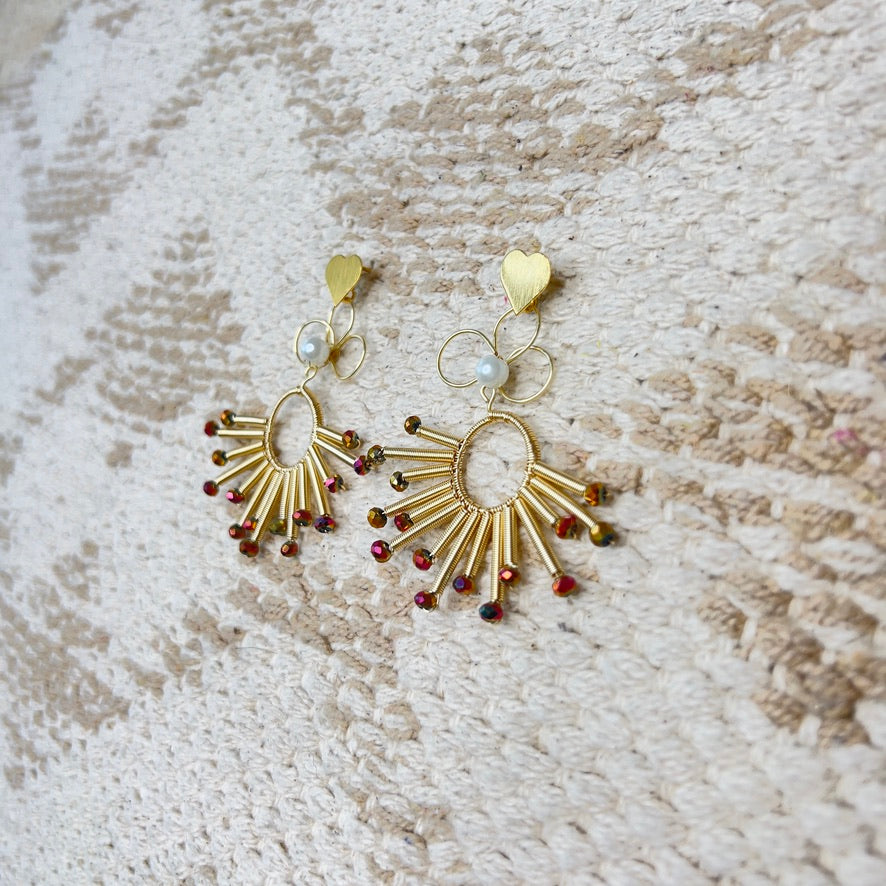 Camelia Earrings