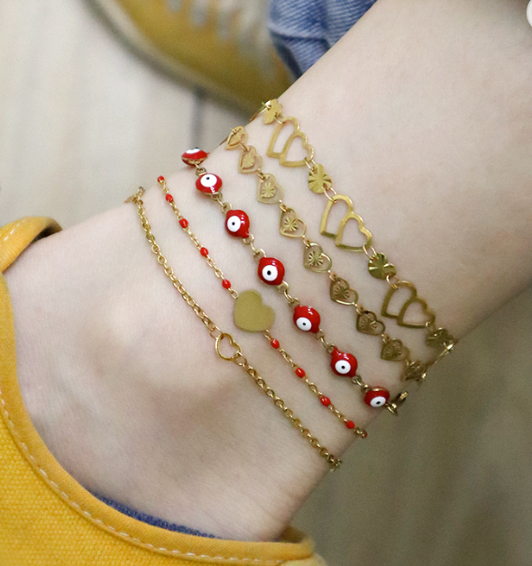 Ojito Rojo Anklet