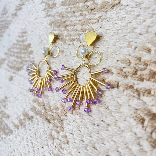 Iris Earrings