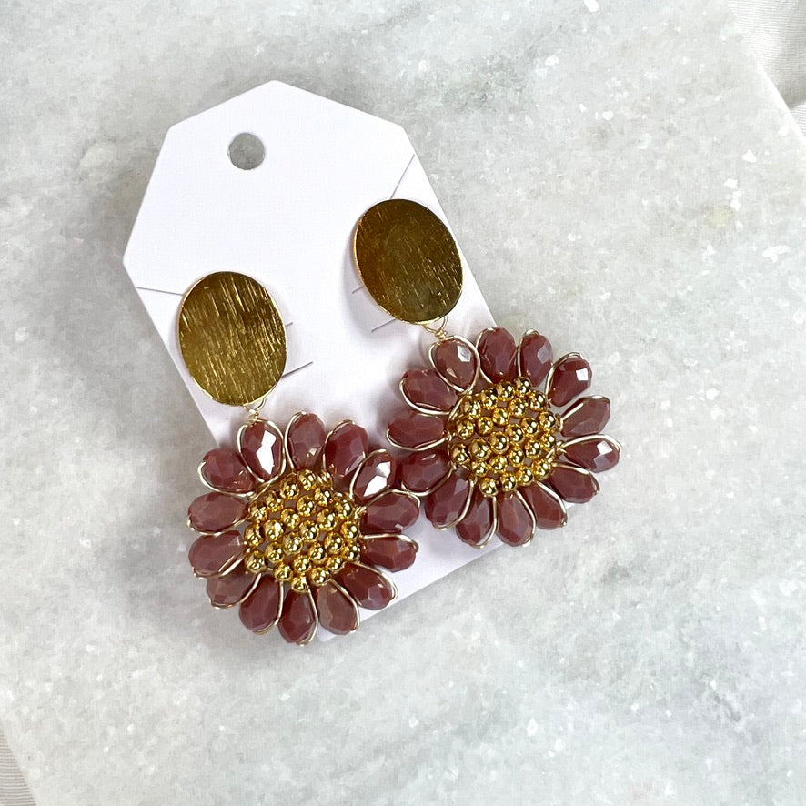 Hibiscus Earrings