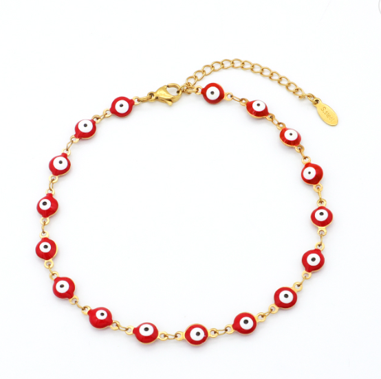 Ojito Rojo Anklet