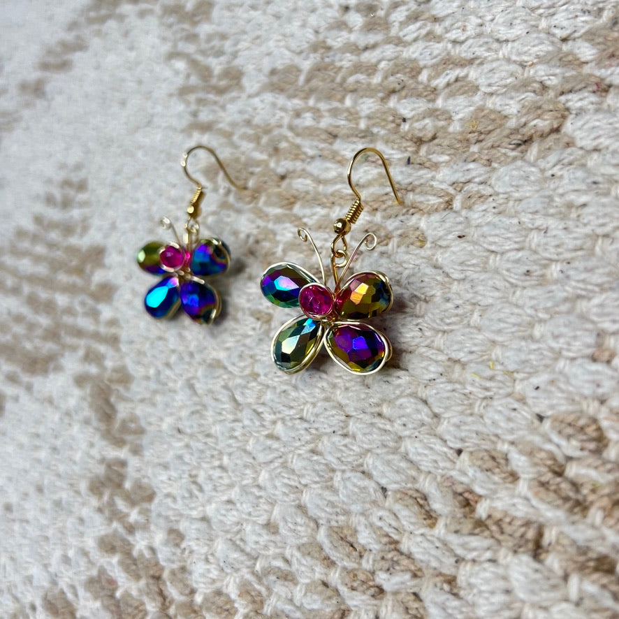 Mariposita Negra Earrings